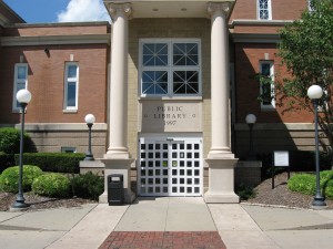 Main Entrance Oskaloosa Public Library