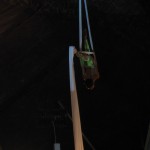 Aerial acrobatics at Oskaloosa circus
