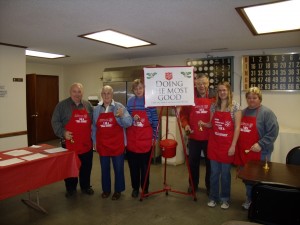 Salvation Army Bell ringers welcome your support for a successful 2010
