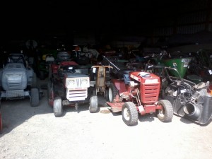 Sinnif will have plenty of mowers to be bid on during Saturday's Sale
