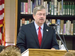 Branstad Sigourney Iowa 7-20-11