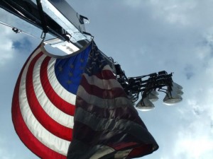 How many rescue workers viewed something similar to this sight as they would pass near one of the Musco trucks entering and leaving Ground Zero?