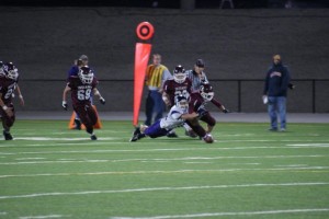 The Indian Defense played strong and provided a good counter to the Chief offense (photo D.Hubbard)