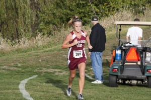 Brooke VanHouweling had another strong performance finishing in 2nd place with a time of 16:05 (photo by Rob Hammann)