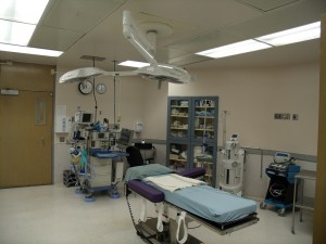 The surgery department will be upgraded during renovations to newer technology allowing for a more sterile environment