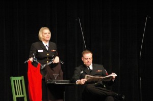 Her - "What color dress shall I wear?" Him- "Oh, the blue one" Her - "To bad that's not one of the choices" (photo by Ginger Allsup)