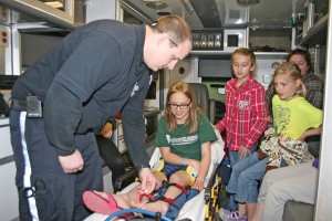 Girl Scouts Ambulance Tour (submitted photo)