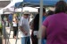 Lots of people found their way to the Oskaloosa Farmers Market on opening day of 2012