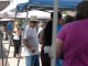 Lots of people found their way to the Oskaloosa Farmers Market on opening day of 2012