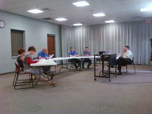 The Oskaloosa School Board voted on Tuesday to adopt the new Decennial Director Redistricting Plan