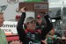 Ricky Stenhouse Jr. celebrates his third victory in a row at the Iowa Speedway Sunday. (photo by Ginger Allsup)