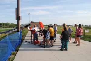 Youth from the Gateway Church of the Nazarene, and the Oskaloosa Chamber, and Love INC helped to clean make the community stadium and much cleaner environment (submitted photo)