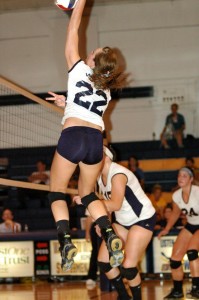 William Penn Women's Volleyball home opener 2012 (file photo)