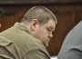 Bradley Arterburn listens in to testimony on Thursday. Arterburn is accused of First Degree Murder of Robert "Hank" Horovitz.