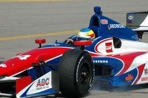 IZOD Indy Car Practice at the Iowa Speedway 2012 (photo by Oskaloosa News)