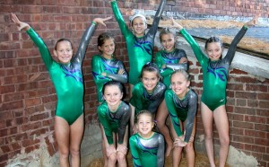 Pictured above from left to right: front row, Lydia VanVeldhuizen, second row, Emma Dawson, Emily Schutz, and Kennady Klein, back row, Collette Edwards, Faith DeRonde, Pyper Yahnke, Rylee Ebelsheiser, & Mallory VanderMeyden. (submitted photo)