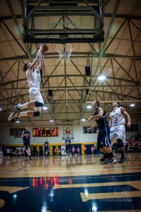 Keith Steffeck notched his sixth double-double