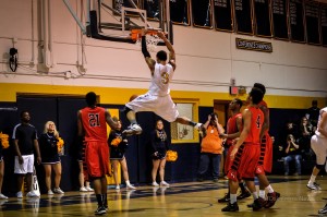 Blake Walker became the first player at William Penn to record 1,000 points and 400 assists