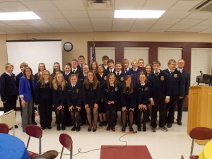 Oskaloosa FFA 2013 (submitted photo)