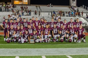 Maroon Team wins 20-14 over White on Friday night.