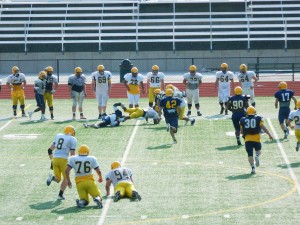 Fall sports practice at Lacey Complex