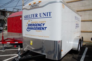 This new trailer will be used to store and deploy to a shelter location at a moments notice.