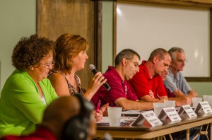Oskaloosa School Board candidates field questions at Monday nights forum.