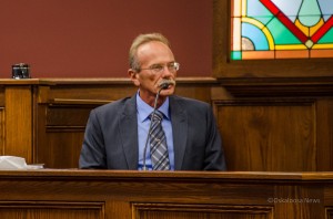 Bruce Spahr took the stand in his own defense on Thursday.