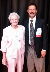 Betty Barnard (left) and Jay Christensen (right)