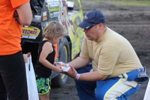 Trick or Treat in July at the Southern Iowa Speedway on Wednesday. (photo by Denis Currier/Oskaloosa News)