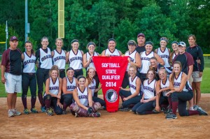 The Oskaloosa Indians Softball Team qualified for their first ever appearance at the state tournament.
