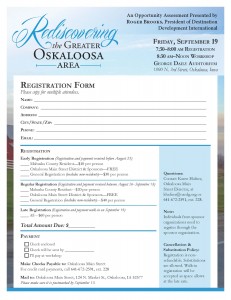 Roger Brooks Opportunity Assessment Registration Form