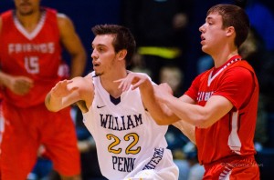 Forced out of its high-tempo system and playing without one of its top scorers, the William Penn men’s basketball team still found a way to keep its winning streak intact by slipping past non-conference foe Friends (Kan.) 81-73 Friday. 