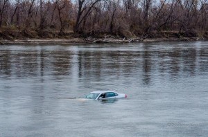 Car In Water