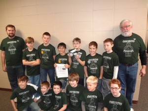 The OskyBots FIRST LEGO League (FLL) team consists of youth in 4th-6th grade.