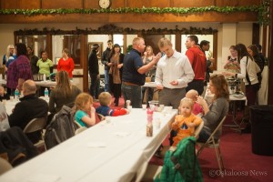 Many people of all ages came out to the Mahaska Young Professionals Chili Cook Off held at the Kinsmans Keep this past week.