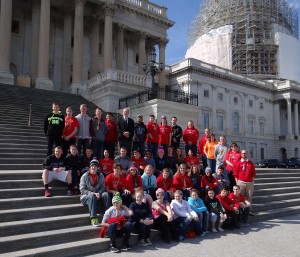Dave Loebsack meets with students from Oskaloosa High School.