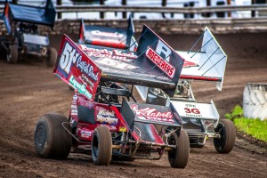 Sprint cars invade the Southern Iowa Speedway on Wednesday night.