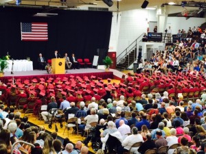 The OHS Class of 2015 graduated 154 students on Sunday. (photo by Charlie Comfort)
