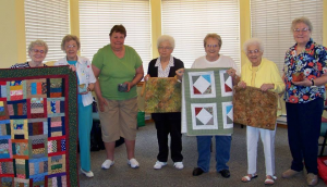 The 7 lucky ladies pictures above were the winners of our door prizes.