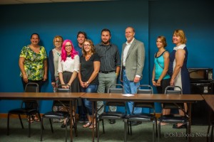 Congressman Dave Loebsack visited with staff of Crisis Intervention this past week.
