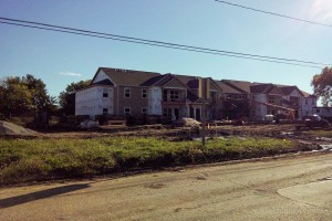 'The Reserves at Ironwood' construction continues on the west side of Oskaloosa. (photo by Candace Allsup/Oskaloosa News)