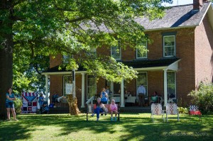 Hundreds of visitors flocked to Nelson Pioneer Farm on Saturday for their 50th Annual Fall Festival. (photo by Ginger Allsup/Oskaloosa News)