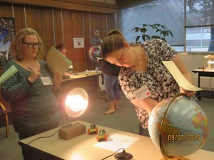 Oskaloosa High School Science Teacher Mauree Haage participated in the Science Inquiry Workshop. (submitted photo)