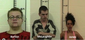 Mahaska County Deputies and the Oskaloosa Police Department have filed charges against these 3 individuals after what they say was a 20 miles chase. Barton and McLaughlin face the most serious charges as authorities claim they stole property from the Oskaloosa Wal-Mart store.