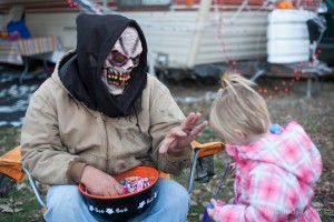 Campers and kids enjoyed the Halloween Bash at Eveland Access on Saturday.