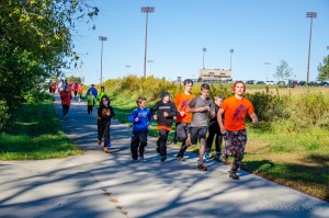 Several dozen participants enjoyed the fall weather for the PUSH 5k held at the Lacey Complex and Recreation Trail on Saturday.