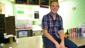 One of Oskaloosa's newest entrepreneurs is Kyle Brown, co-owner of Grate Expectations catering in Oskaloosa.