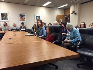 At a recent hearing before the Iowa Board of Education, Lily Duffy spoke about Dyslexia. "My name is Lily Duffy. I'm seven and I have Dyslexia which means I don't read well. I had to go to summer school last year even though I get lots of tutoring and help. I bet I'll have to go again this summer and it's not fair. I should not be punished for being Dyslexic."
