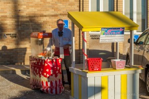 This popcorn stand was a popular stop on Sundays Trunk or Treat Festival.